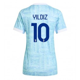 Juventus Kenan Yildiz #10 Uit tenue Dames 2025-26 Korte Mouw